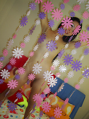 Teen Ladyboy May loves her teddy bear friend - Asian ladyboys porn at Thai LB Sex