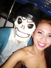 Small titty cute Kathoey May sucks a dildo before cock - Asian ladyboys porn at Thai LB Sex