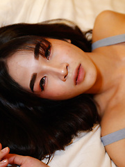 Petite 18yo Thai ladyboy get cum covered by big white cock - Asian ladyboys porn at Thai LB Sex