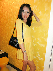 Yellow Dress Top Bareback - Asian ladyboys porn at Thai LB Sex