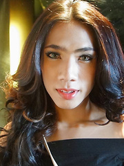 19 year old sexy and horny Thai ladyboy sucks off white cock - Asian ladyboys porn at Thai LB Sex